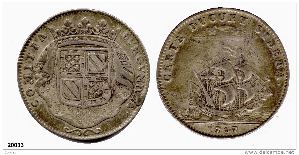 Etats De Bourgogne - 1707 Deuxième Période - Royaux / De Noblesse