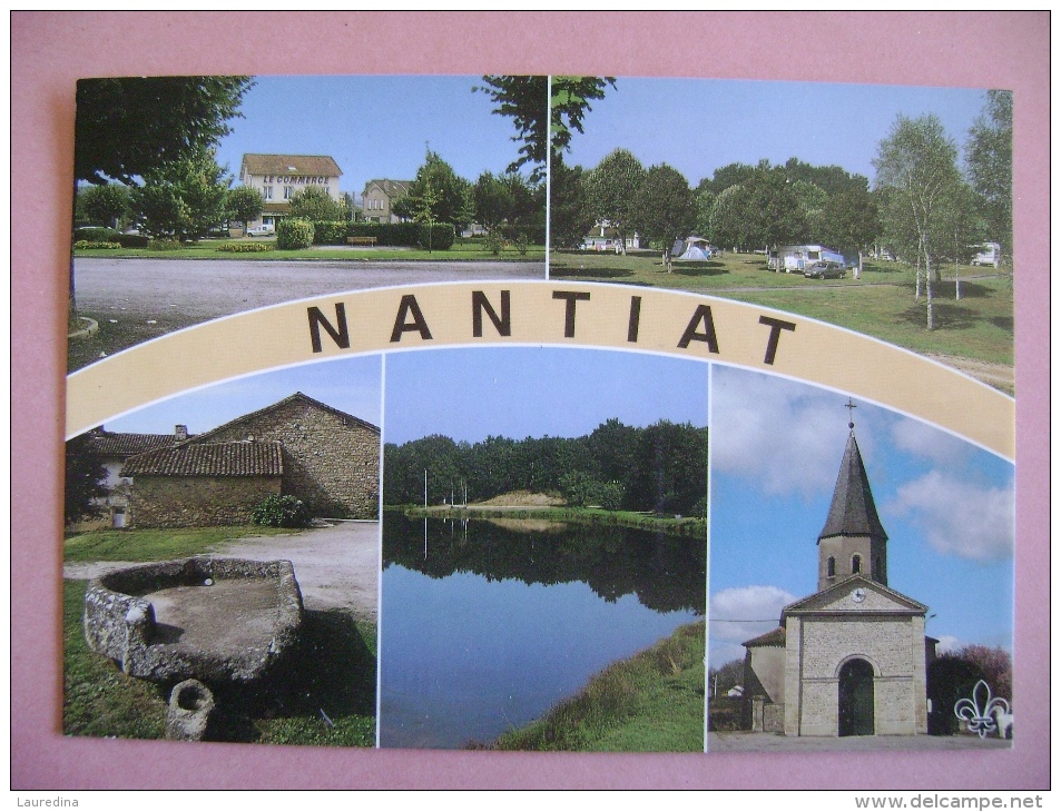 CPM NANTIAT - ECRITE EN 1996 - Nantiat