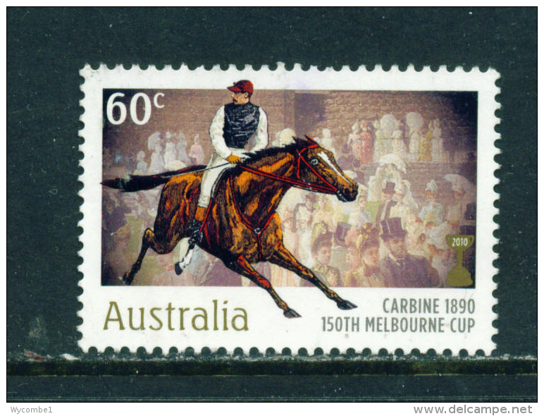 AUSTRALIA  -  2010  Melbourne Cup  60c  Sheet Stamp  Used As Scan - Used Stamps