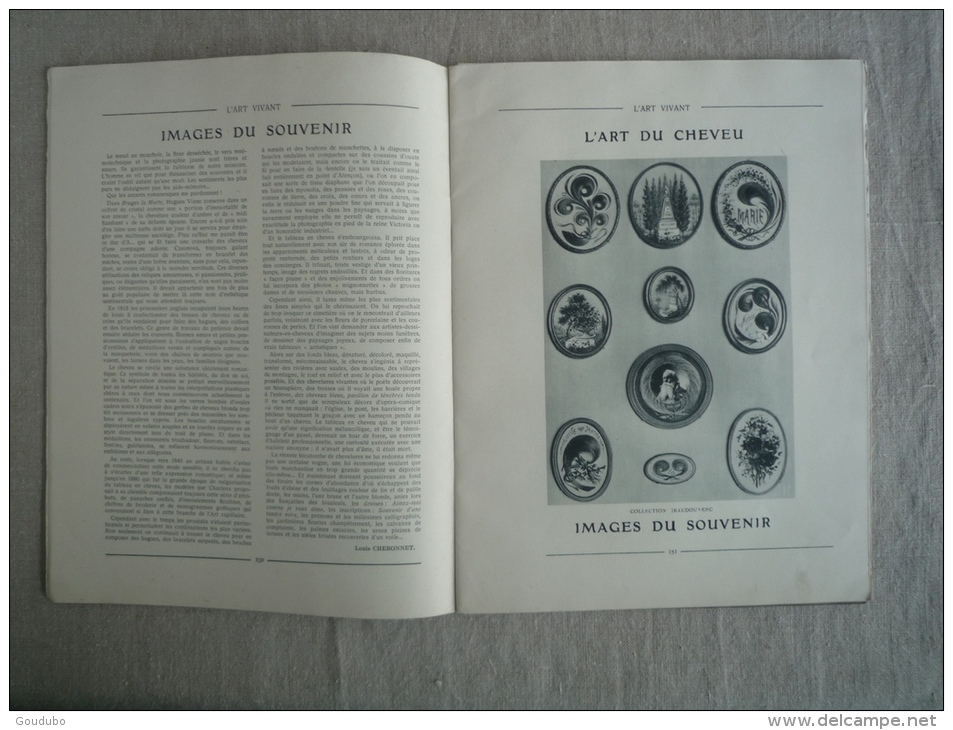 L´Art Vivant N°124  1930  Centenaire Romantisme. Baudelaire Nadar. Halleluia 1er Film Parlant.V.Photos. - 1900 - 1949