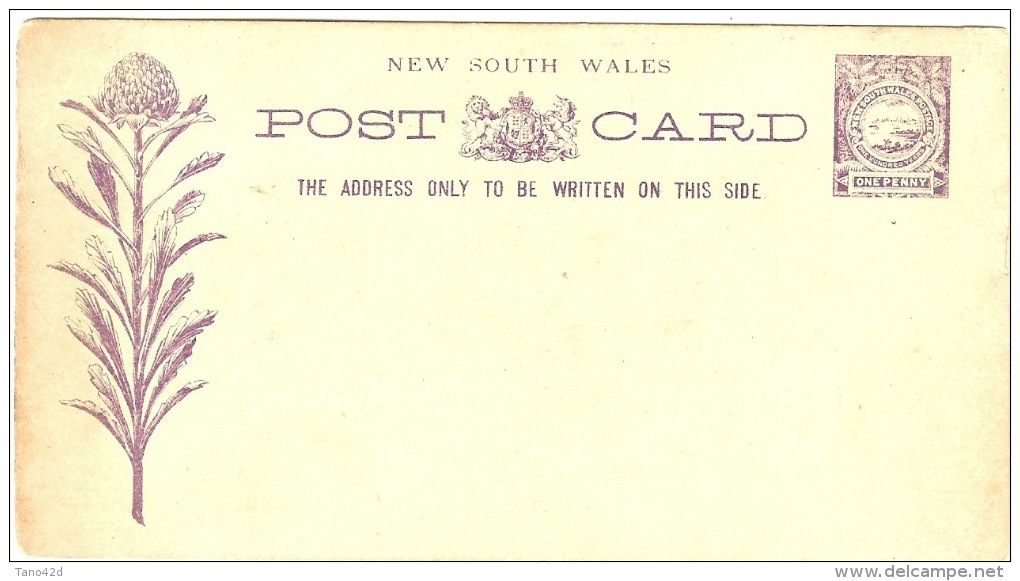 LAC5 - NEW SOUTH WALES EP CP 1p TYPE 1 NEUVE - Postal Stationery