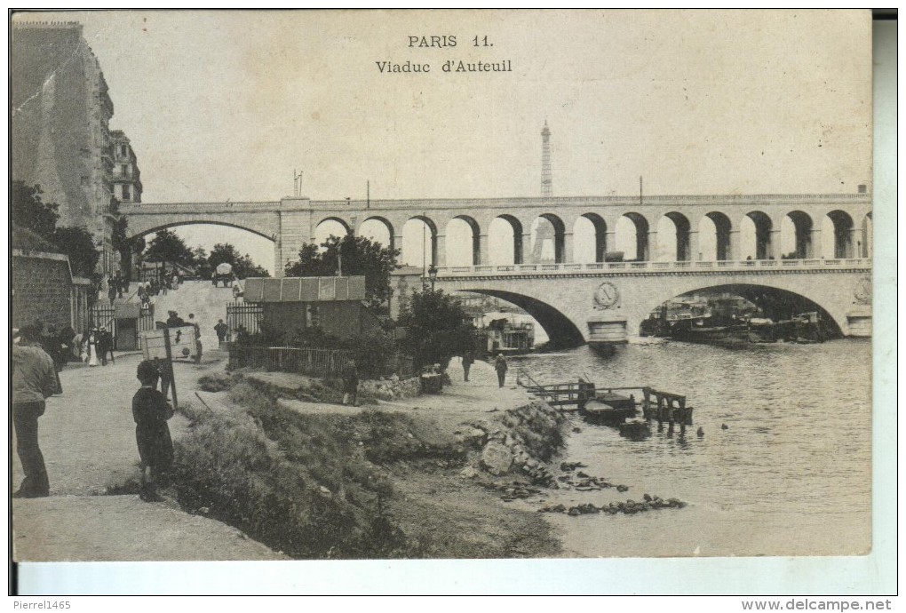 VIADUC D'AUTEUIL (plan Rare) - District 16