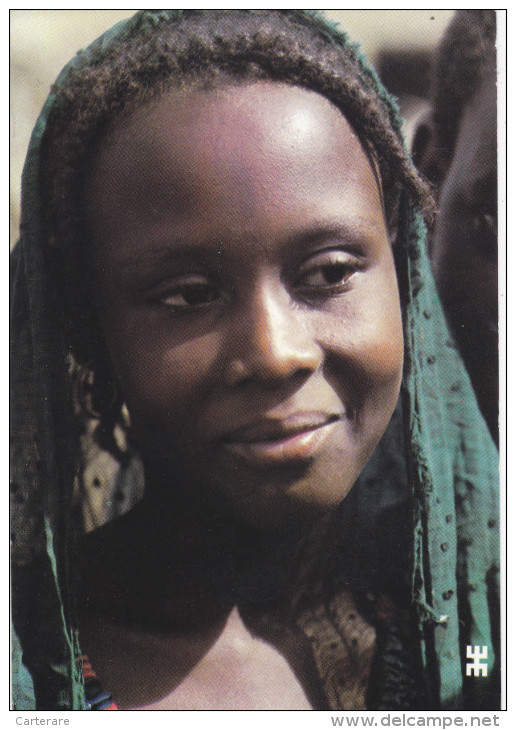 AFRIQUE,AFRICA,TCHAD,TSHAD,prés LIBYE,ex Protectorat Français,MAO,FILLE DU PAYS,MALINE ET PURE,PHOTO BWASO - Chad