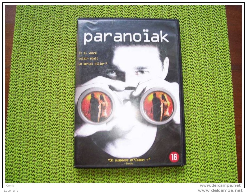 LOT DE 5 DVD  ° PARANOIAK / BOULEVARD / FILM EROTIC / WANTED / SUPERTITION - Colecciones & Series
