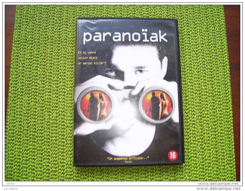 LOT DE 5 DVD  ° PARANOIAK / BOULEVARD / FILM EROTIC / WANTED / SUPERTITION - Collections & Sets