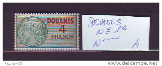 FRANCE. TIMBRE. FISCAL. FISCAUX. DOUANES. N° 29 - Otros & Sin Clasificación