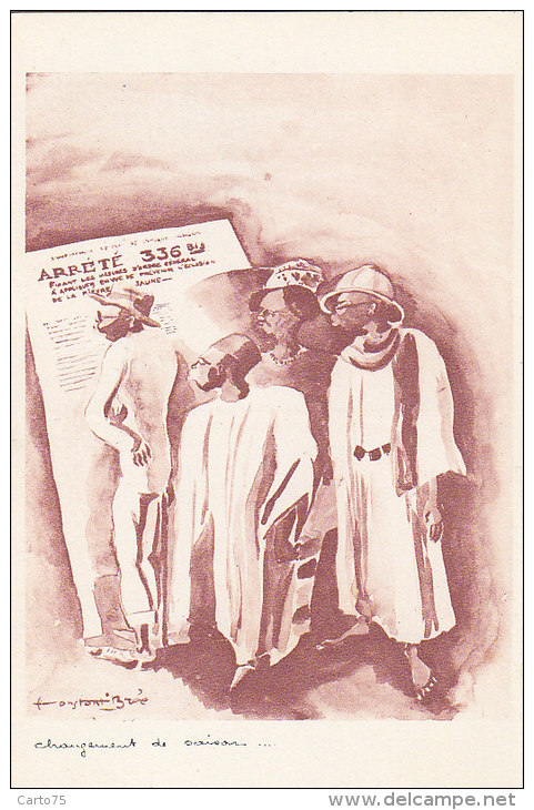 Afrique - Sénégal  -  AOF - Illustration Constant Brée - Sénégal