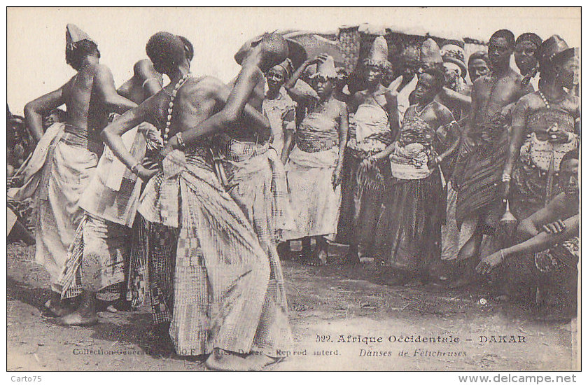 Afrique - Sénégal  -  AOF - Dakar - Danse Femmes Féticheuses - Senegal