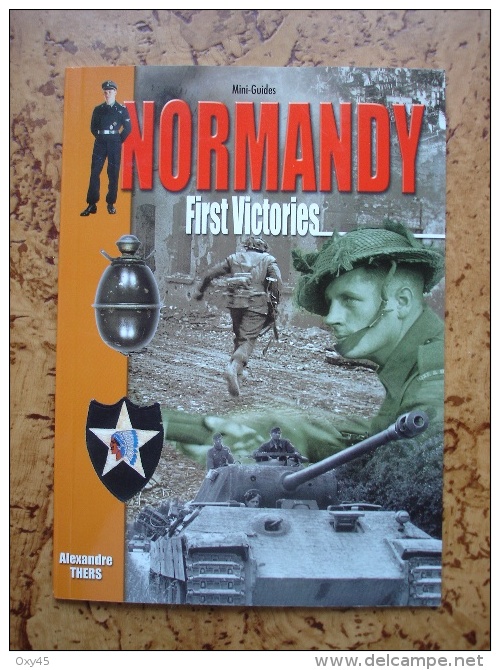 Mini Guide - Nomandy Normandie Guerre 39-45 1ere Victoire - Engels