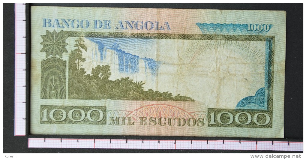 ANGOLA  1000  ESCUDOS  1973     -    (Nº06560) - Angola