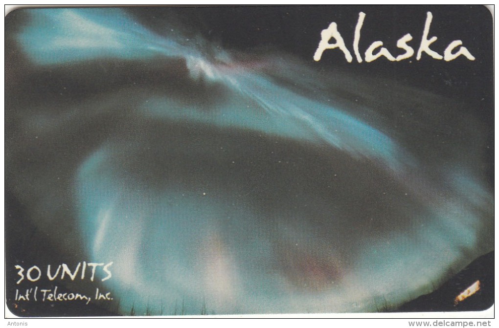 ALASKA(chip) - Aurora Borealis 4(30 Units), Tirage 5000, 11/94, Mint - Altri – America