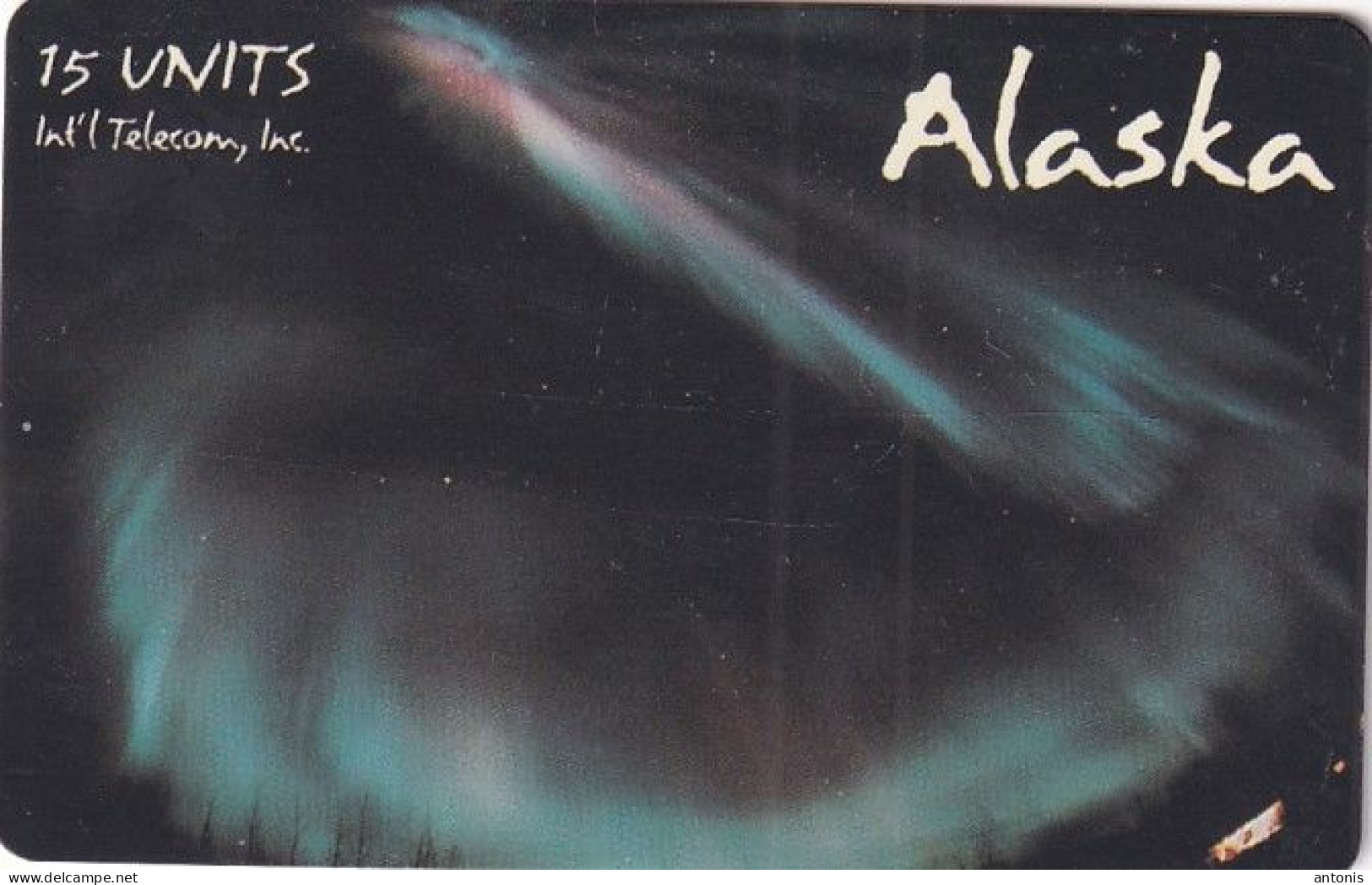 ALASKA(chip) - Aurora Borealis 2(15 Units), Tirage 5000, 11/94, Mint - Other - America