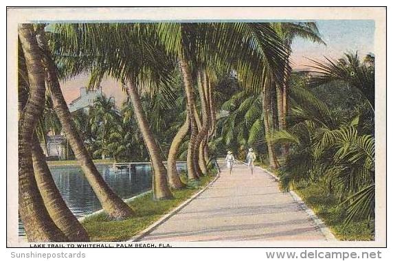 Florida Palm Beach Lake Trail To Whitehall - Palm Beach