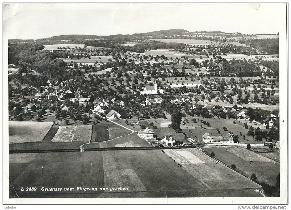 Geuensee - Luftaufnahme         Ca. 1940 - Other & Unclassified