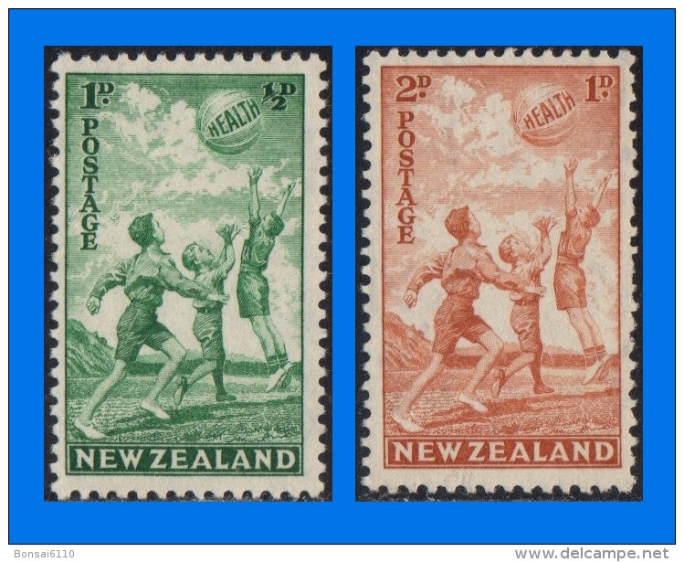 NZ 1940-0001, SG 626-627 Health Stamps, VF MNH - Neufs