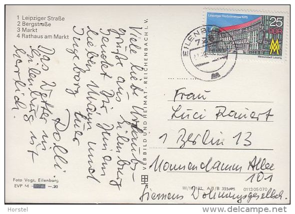 D-04838 Eilenburg - Alte Ansichten - Nice Stamp - Eilenburg