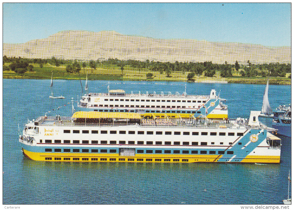 AFRIQUE,EGYPTE,EGYPT,SHER ATON NILE CRUISES,LUXOR,CAIRO,CAIRE ,BATEAU,TUT,ATON,ANNI,HOT P - Other & Unclassified