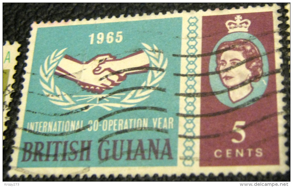 British Guiana 1965 The 20th Anniversary Of The United Nations 5c - Used - Britisch-Guayana (...-1966)