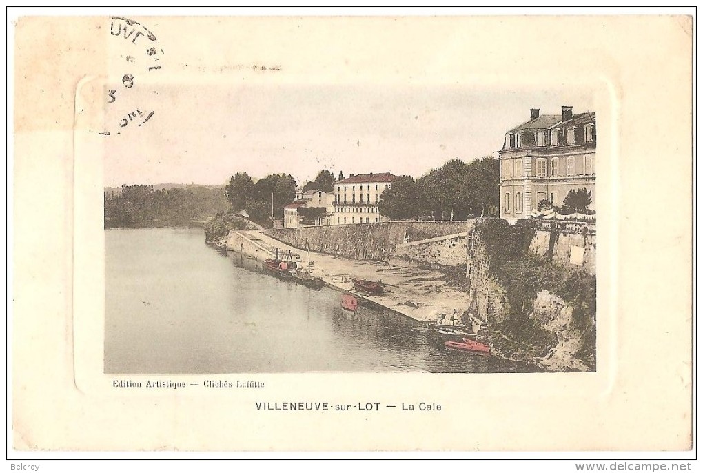 Dépt 47 - VILLENEUVE-SUR-LOT - La Cale - Villeneuve Sur Lot