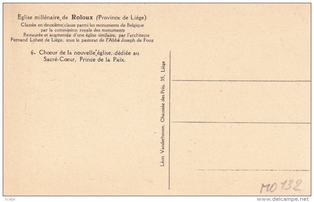 Roloux.  -  Eglise Millénaire - Fexhe-le-Haut-Clocher