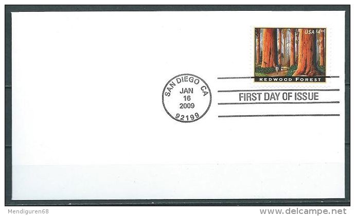 VERINIGTE STAATEN ETATS UNIS USA 2009 REDWOOD FOREST  FDC SC 4378 YT 4139 MI 4472 SG 4929 - 2001-2010