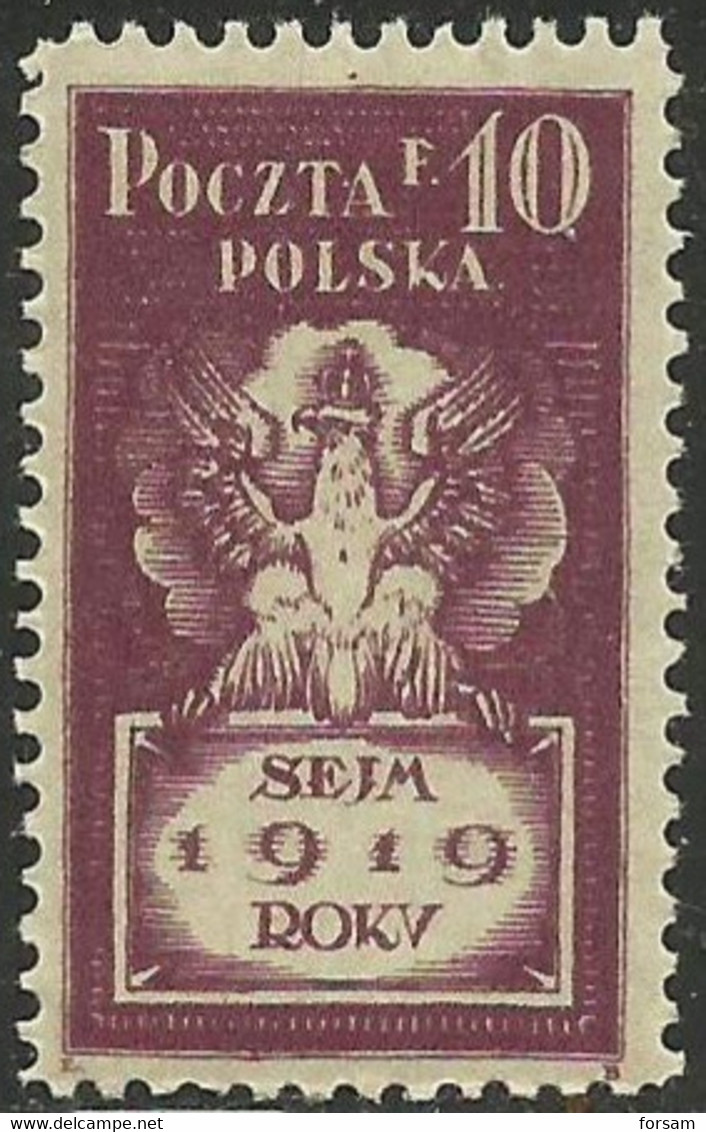 POLAND..1919..Michel # 123...MNH. - Neufs