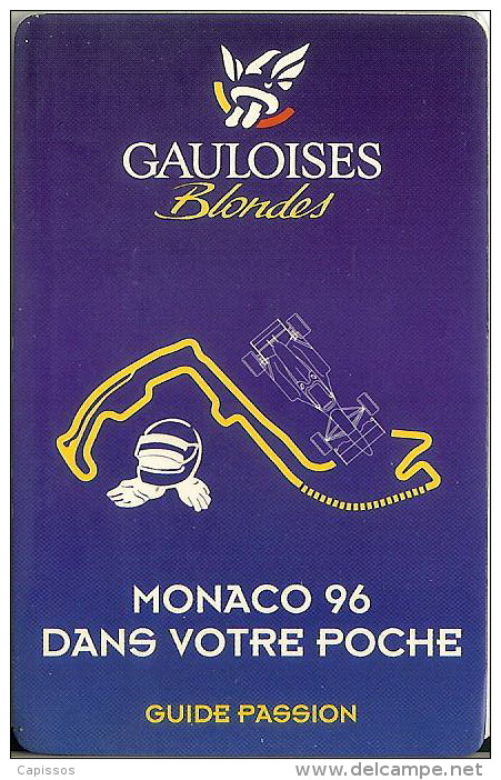 Grand Prix De Monaco 1996 Petit Guide Dépliant Très Bon Etat - Automovilismo - F1