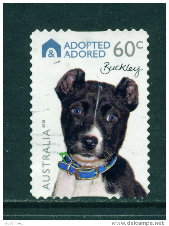 AUSTRALIA  -  2010  Dogs  60c  Self Adhesive  Used As Scan - Usati