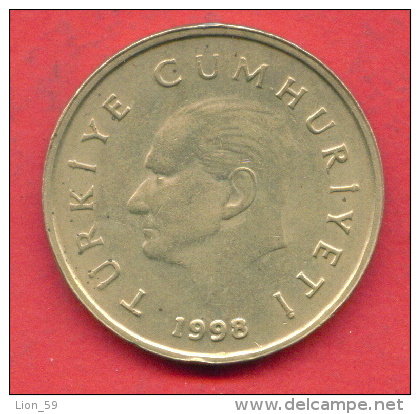 F3814 / - 50 000 Lira - 50 BIN Lira - 1998 - Turkey Turkije Turquie Turkei - Coins Munzen Monnaies Monete - Turquie