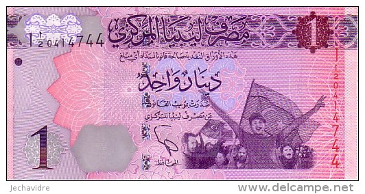 LIBYE  1 Dinar  Nouvelle Emision         ***** BILLET  NEUF ***** - Libia