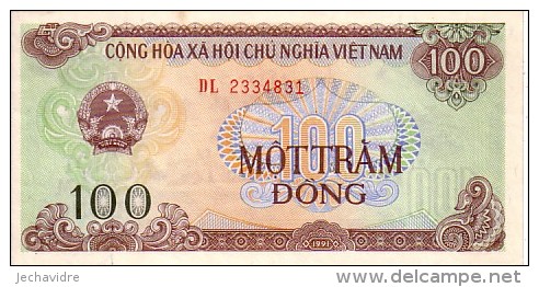 VIET-NAM   100 Dong  Daté De 1991   Pick 105 A      ***** QUALITE  XF + ***** - Vietnam