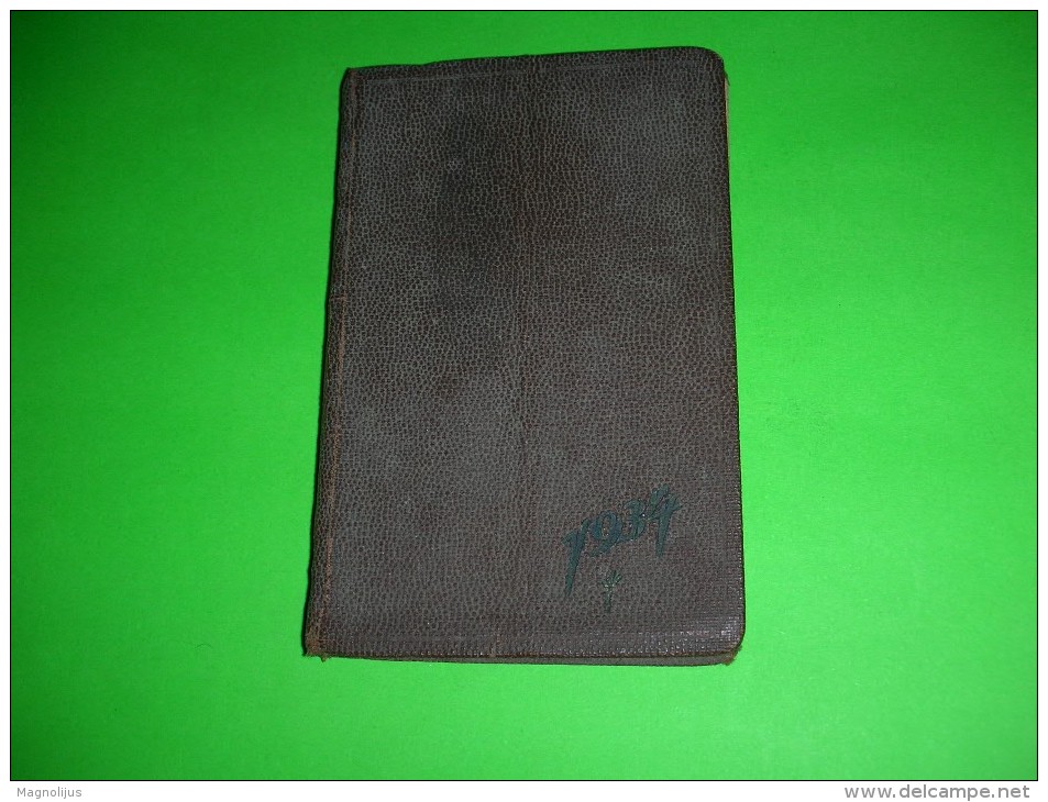 R!,calendar,note Book,first Aid Instruction,postal Prices,religion Dates,measure Tables,handy Info,Yugoslavia Kingdom - Formato Piccolo : 1921-40