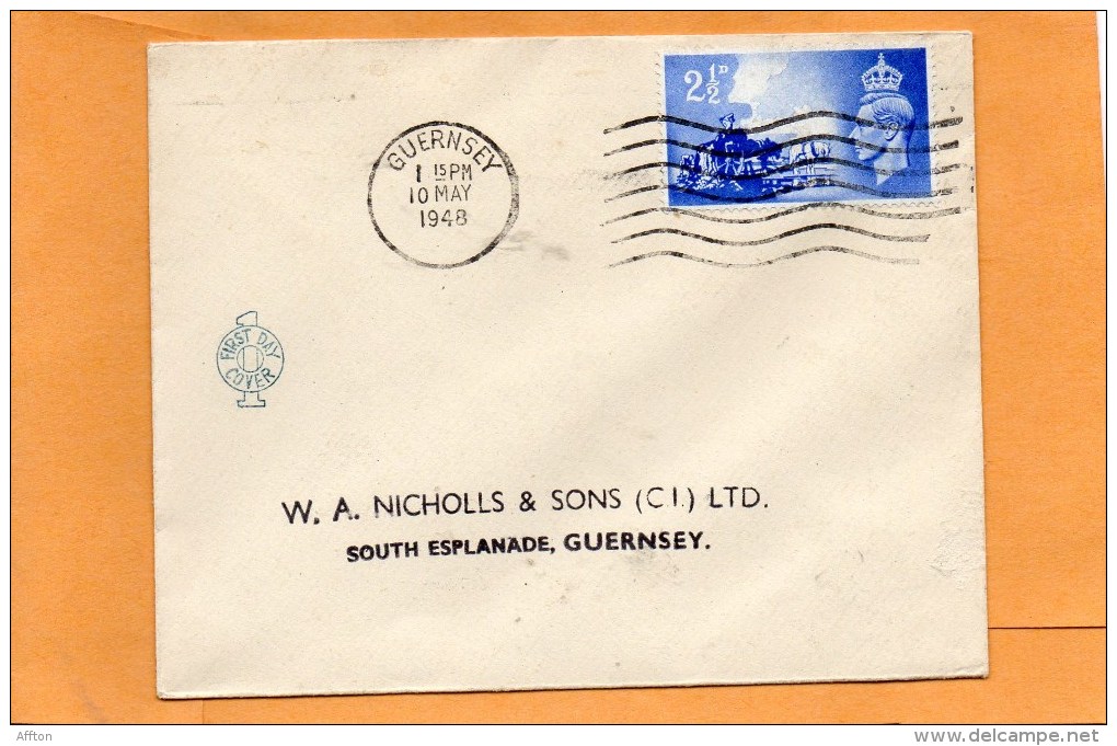 Great Britain 1948 FDC - ....-1951 Pre Elizabeth II