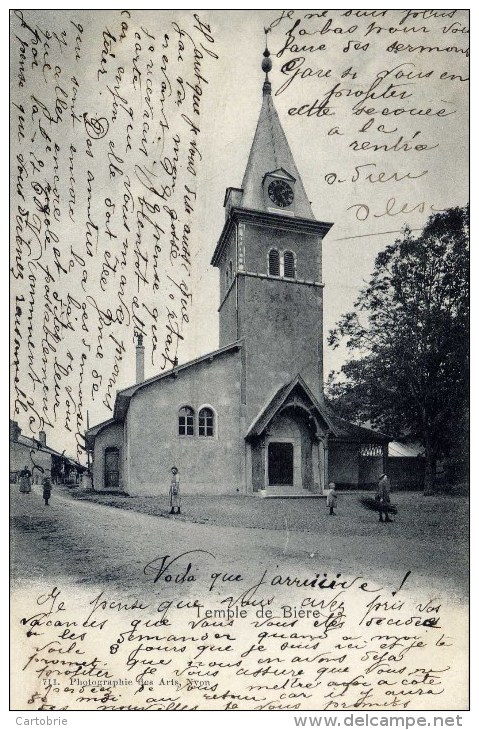 Suisse - BIÈRE - Temple De Bière - Dos Non Divisé - Bière