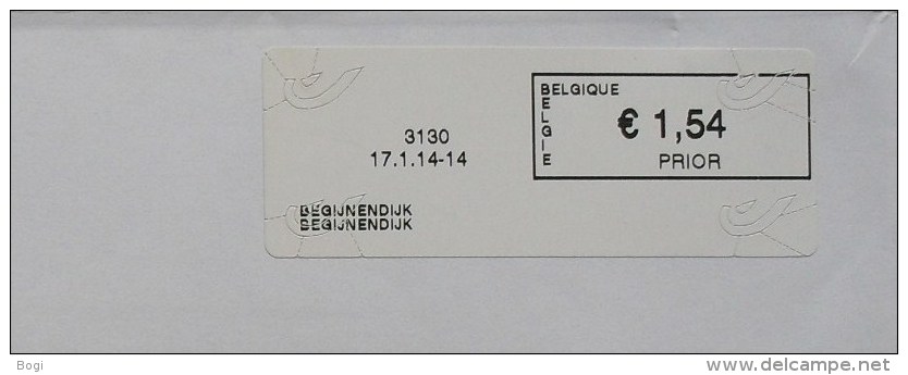 België 2014 Begijnendijk 3130 - Nieuw Logo Bpost (briefomslag) - Autres & Non Classés