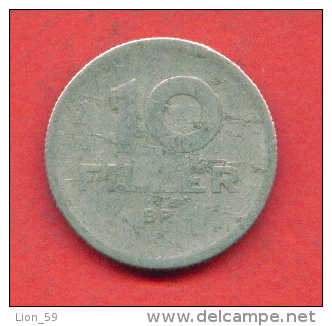 F3875 / - 10 Filler  -  1959 BP  - Hungary Ungarn Hongrie Ungheria - Coins Monnaies Munzen - Ungarn
