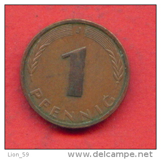 F3877 / - 1 Pfening 1981 ( J ) - FRG , Germany Deutschland Allemagne Germania - Coins Munzen Monnaies Monete - 1 Pfennig