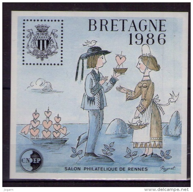 FRANCE  - Bloc CNEP N° 7 Bretagne    (BV) - CNEP