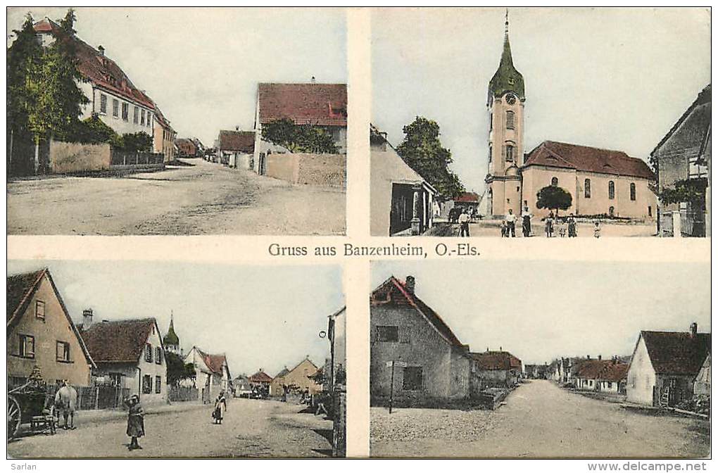 68 , Gruss Aus BANTZENHEIM , * 266 97 - Autres & Non Classés