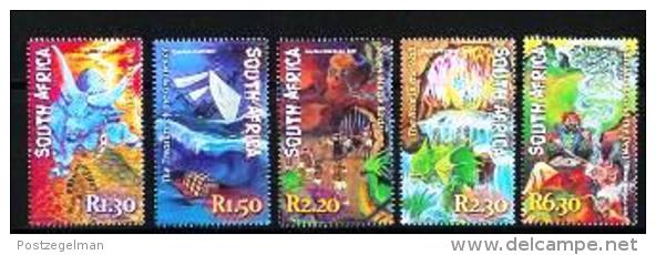 SOUTH AFRICA, 2001, Mint Never Hinged Stamp(s), Myths &amp; Legends, Nr(s) 1322-1326  #6761 - Neufs