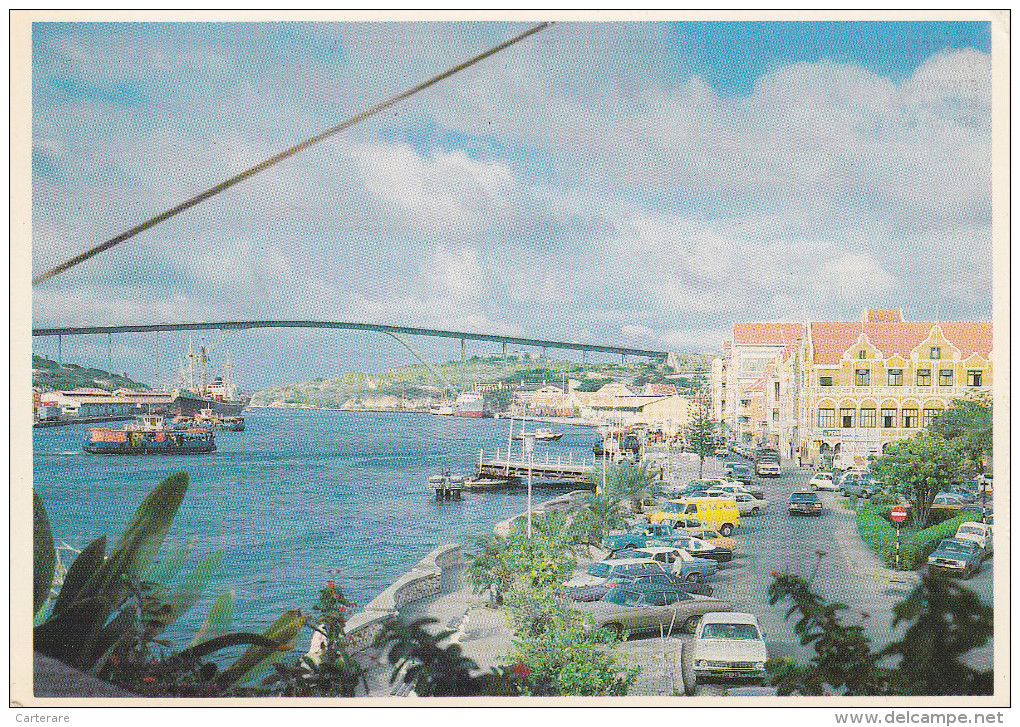 AMERIQUE,AMERICA,ANTILLES NEERLANDAISES,CURACAO,POR T,HARBOR,WILLEMSTAD,sens Interdit - Curaçao