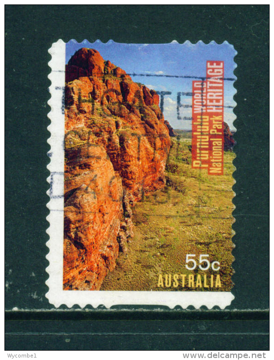 AUSTRALIA  -  2010  World Heritage Site  55c  Self Adhesive   Used As Scan - Used Stamps