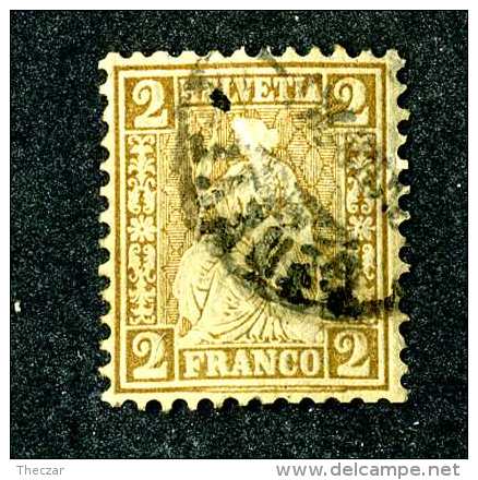 2945 Switzerland 1867  Michel #29  Used Scott #52  ~Offers Always Welcome!~ - Used Stamps