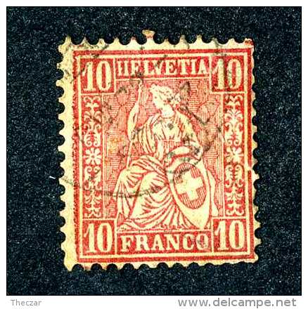 2976 Switzerland 1867  Michel #30  Used  Scott #53  ~Offers Always Welcome!~ - Used Stamps