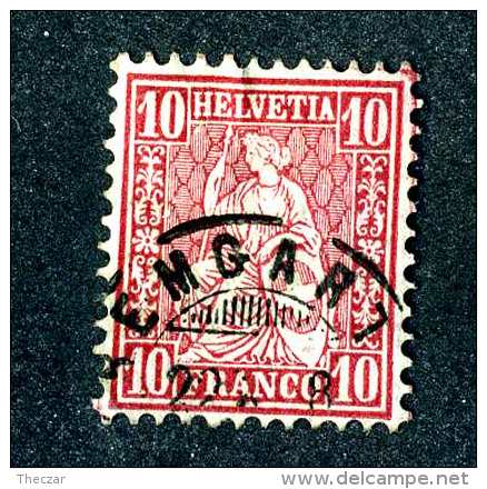 2986 Switzerland 1867  Michel #30  Used   Scott #53  ~Offers Always Welcome!~ - Used Stamps