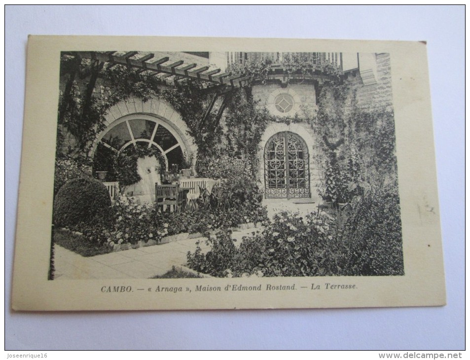 CAMBO ARNAGA MAISON D`EDMOND ROSTAND LE TERRASSE - Cambo-les-Bains