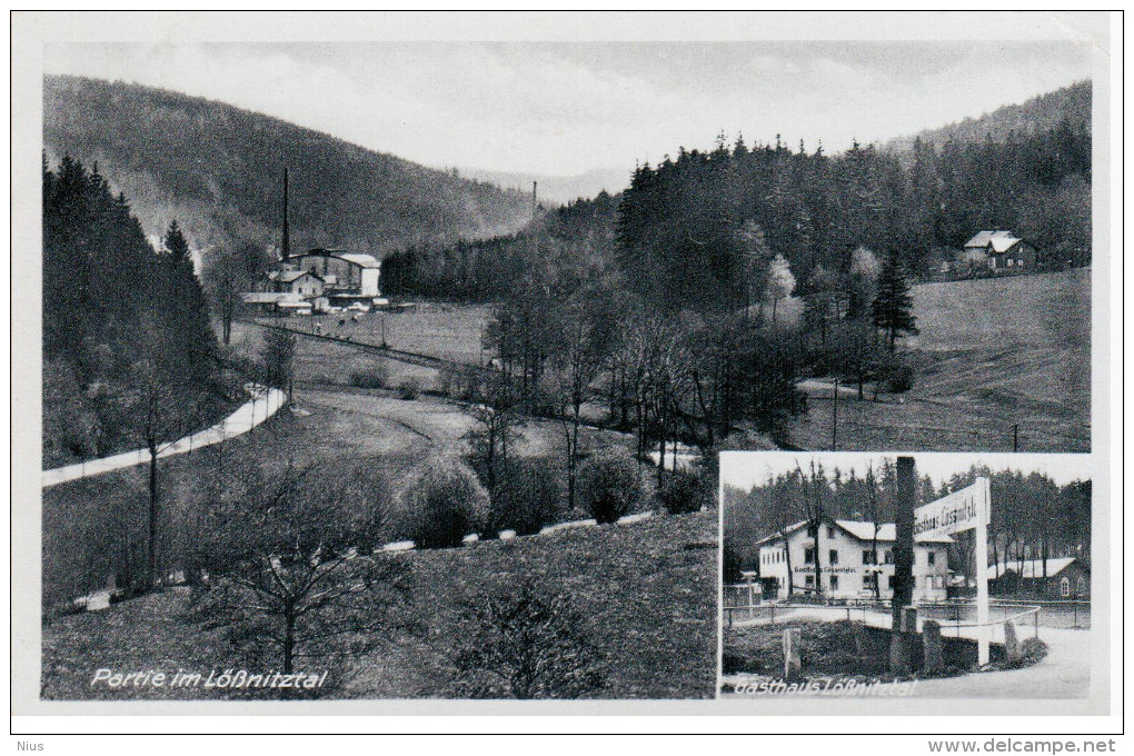 Germany Deutschland Lößnitztal Lossnitztal Oederan, Gasthaus - Oederan