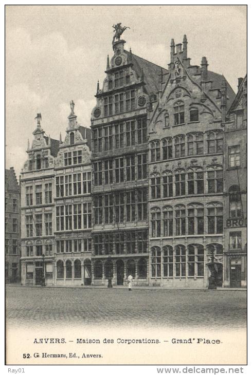 BELGIQUE - ANVERS - ANTWERPEN - Maison De Corporations - Grand'Place. - Antwerpen