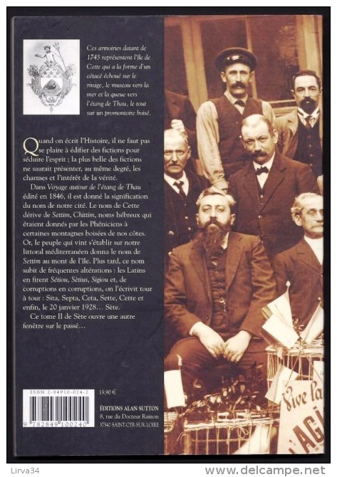 CPA DE FRANCE : LE LIVRE INDISPENSABLE DU COLLECTIONNEUR- LODEVE ET ENVIRONS (34) PAR LES CPA- 126 PAGES- 8 SCANS - French