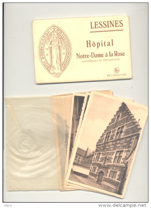 LESSINES - Pochette De 10 Cartes - Hôpital Notre-Dame à La Rose (b143) - Lessines